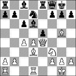 Huebner vs Kasparov Position
